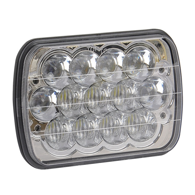 5X7 Inihi Hi/Lo Beam Truck Square LED Headlight mo Jeep
