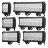 Barra luminosa a LED a fila quadrupla da 20 pollici 252W per attrezzature pesanti