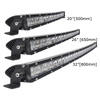 سيارة شاحنة صف واحد كومبو شعاع منحني LED قضيب إضاءة العمل لقيادة 4X4