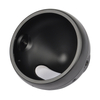 5.3 duim swart silwer motorfiets koplig lamp behuising
