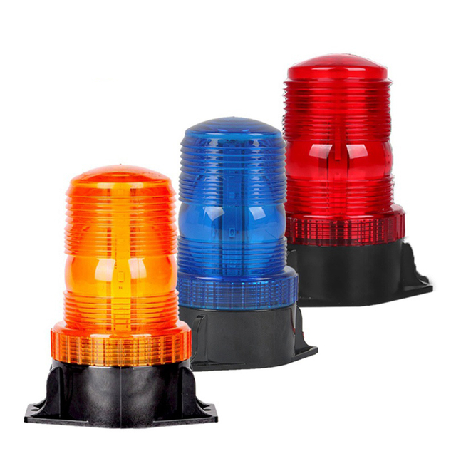 10-110V รถบรรทุก Strobe Beacon LED ไฟเตือนแฟลชสำหรับยานพาหนะการทำเหมืองแร่