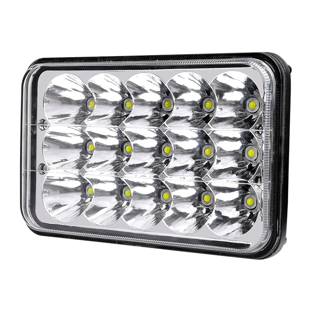 トラック防水 45W トラクター 5 インチ平方 12 ボルト 4X6 LED 自動ヘッドライト