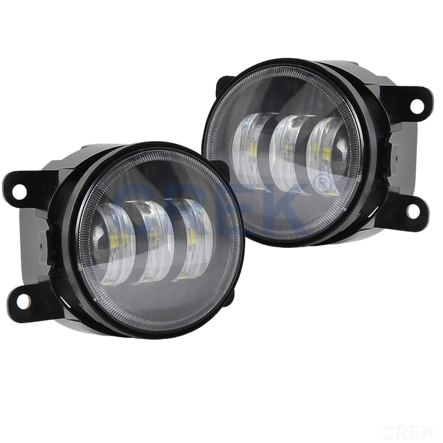 30W Round LED Fog Light ለሞተር ሳይክል ለ SUV ጂፕ