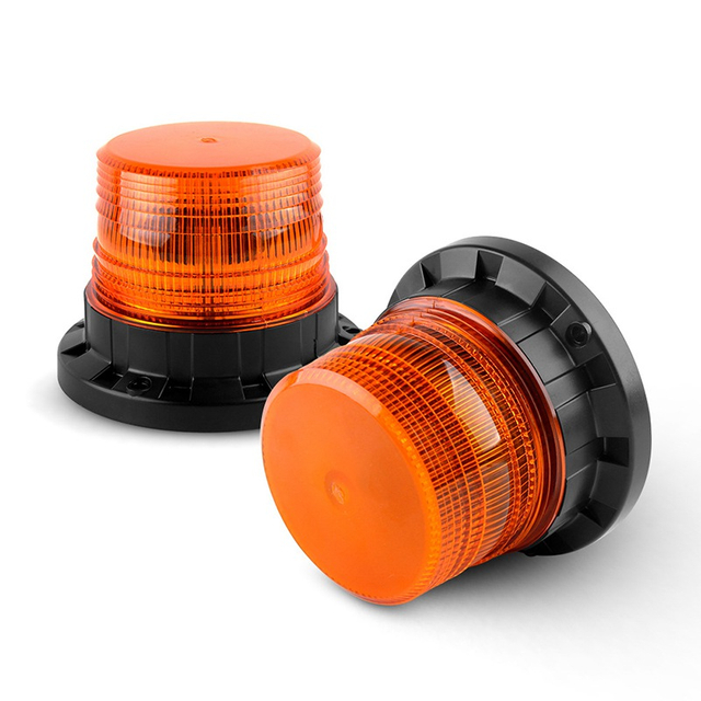 Manyetik LED Strobe Amber Flaş Beacon Uyarı Işığı